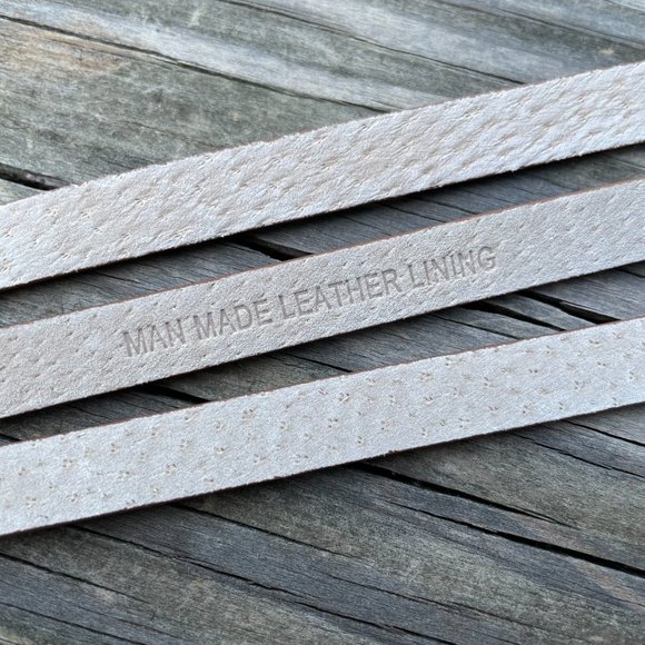 LODIS Belt Leather Brown 3 strand Women Waistband - Picture 10 of 10